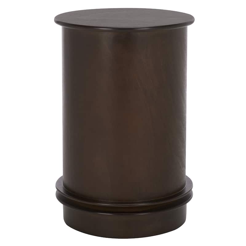 SAFAVIEH Celestia Grey Swivel Storage Accent Table - 18"W x 18"D x 26"H