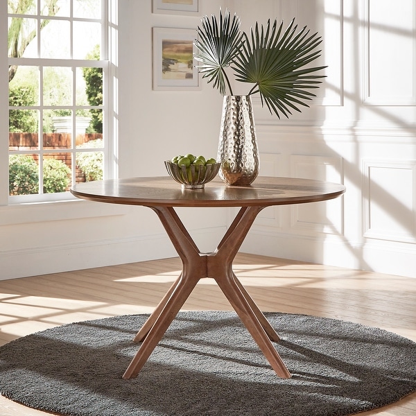 ROUNDISH DINING TABLE 2000 ウォルナット maruni roundish dining table, large– CiteNYC
