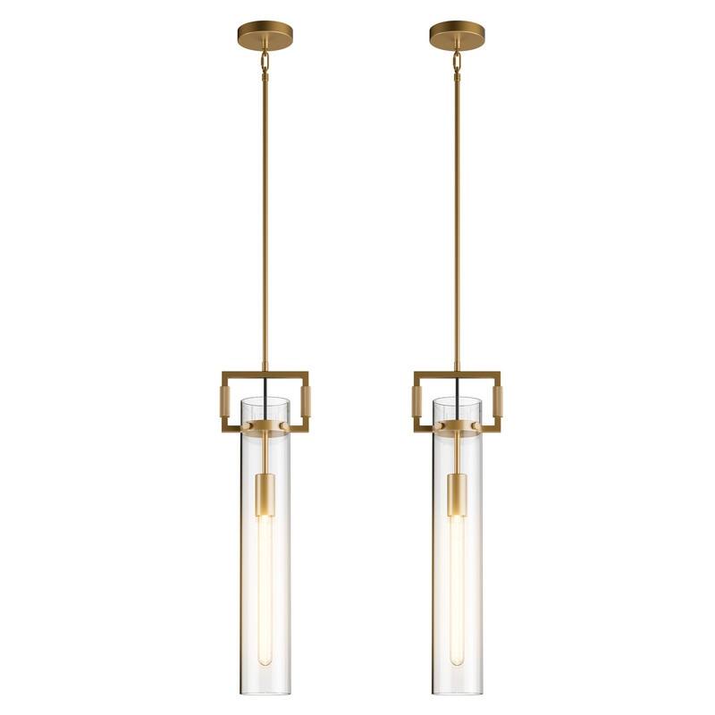 KAYLA 1-Light Thread Kitchen Island Pendant Light (Bulb Included)