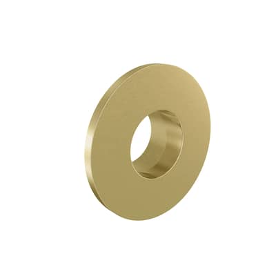 Overflow Sink Cover In Blushed Gold - 15.74" x 7.87" 7.08"