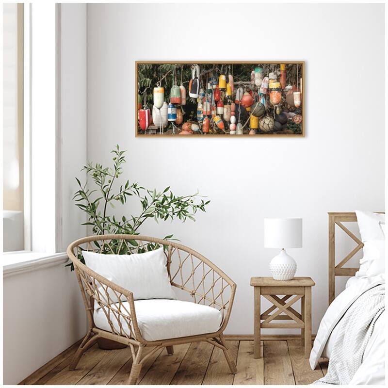 Kate and Laurel Buoys by Emiko and Mark Franzen F2 Images Framed Canvas Wall Art Print