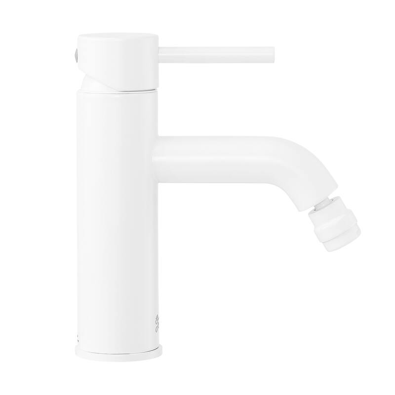 Dieppe Bidet Faucet In Matte White - 10.63" x 6.69" 2.76" - 10.63" x 6.69" 2.76" - White
