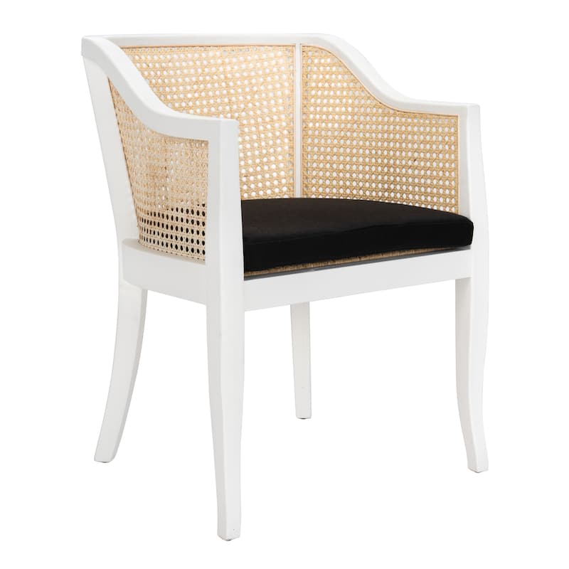SAFAVIEH Velva Cane Dining Chair - 23.8" x 23.2" x 32.1" - 24Wx23Dx32H
