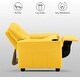 preview thumbnail 12 of 42, Mcombo Kids Recliner Chair Armrest Sofa for Toddlers Faux Leather