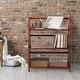 preview thumbnail 26 of 68, Porch & Den Edgemont Folding Stackable 27.5-inch Bookcase