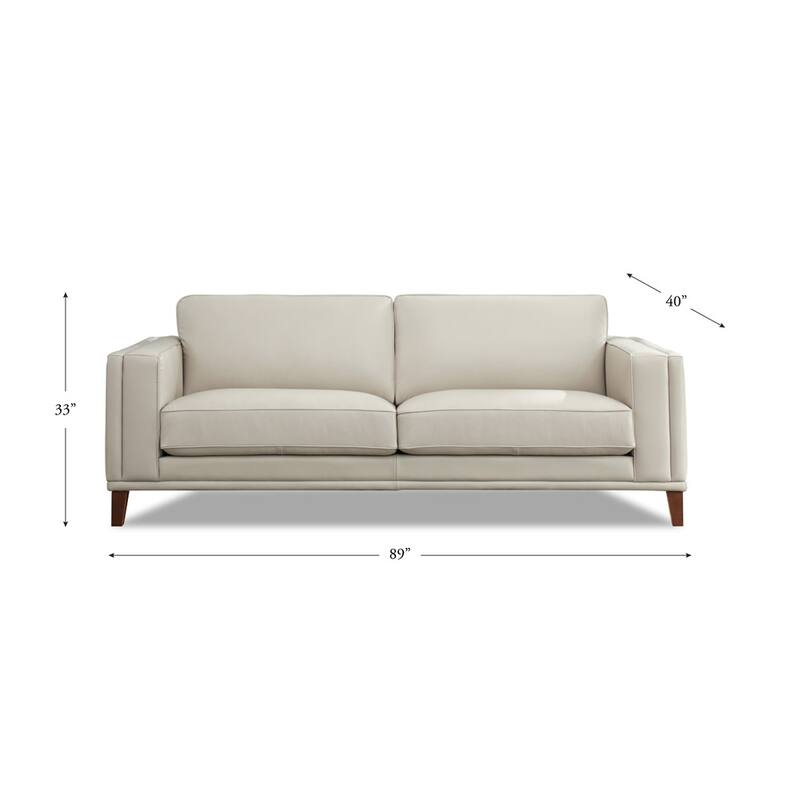 Hydeline Lyon Top Grain Leather Sofa