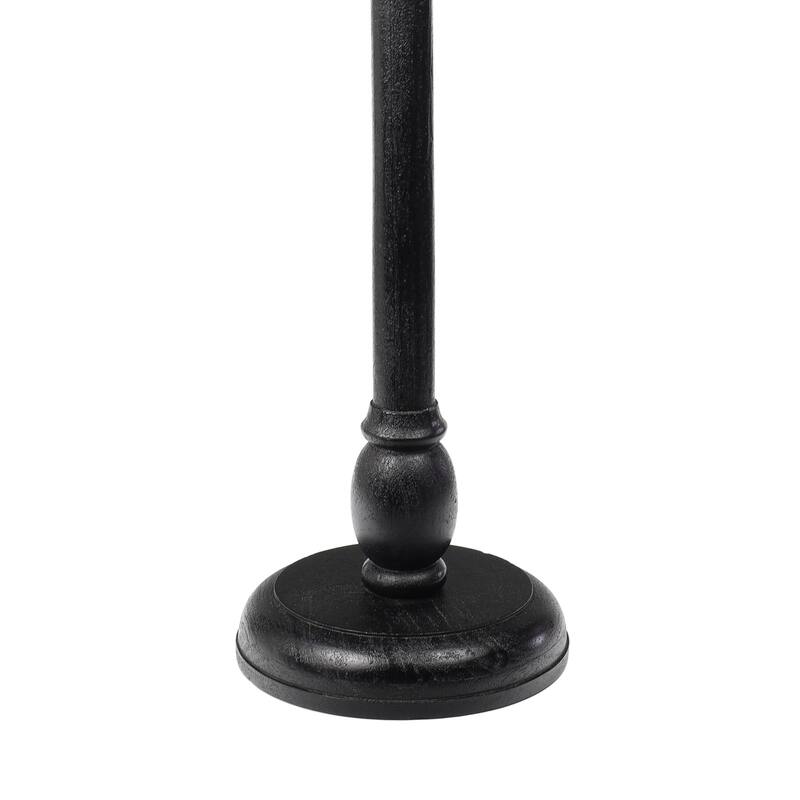 Leopold 24.5" Mango Wood Pedestal Round Drink Table and Decorative End Table, By JONATHAN Y