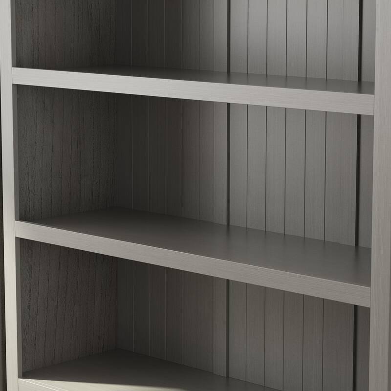 Modern Bookcase Storage Cabinet Tall Storage Wood Bookshelf Sideboard