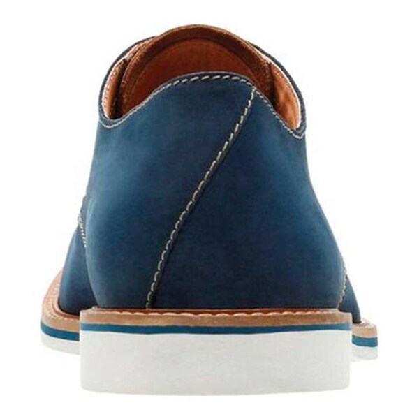 clarks atticus lace navy nubuck