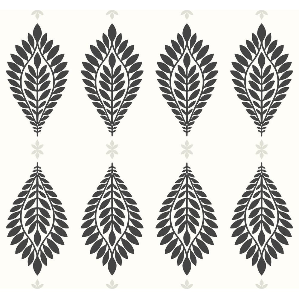 Seabrook Designs Lillian August Mirasol Palm Frond Unpasted Wallpaper