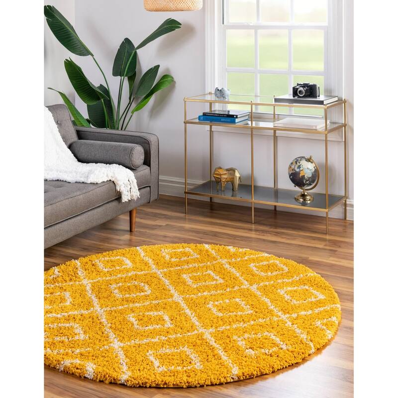 Shag Olido Collection Area Rug
