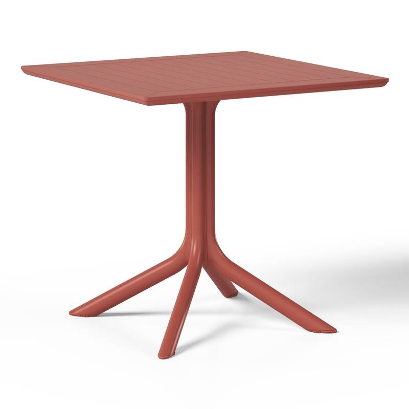 Frond and Form 31.5" Outdoor Square Dining Table