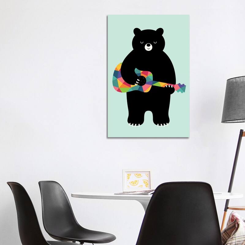 iCanvas "Happy Song" by Andy Westface Canvas Print - 40x26x1.5