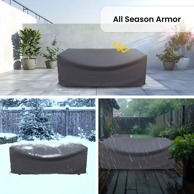 Claremont Outdoor Patio Furniture Daybed Cover - 26 x 68.75 x 33.25