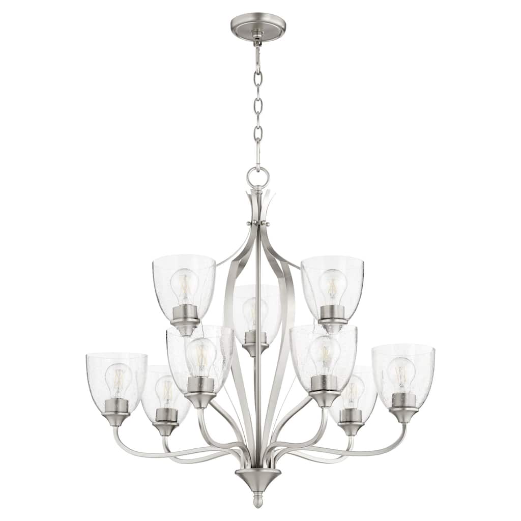 Quorum International Jardin 9 Light 30" Wide Chandelier