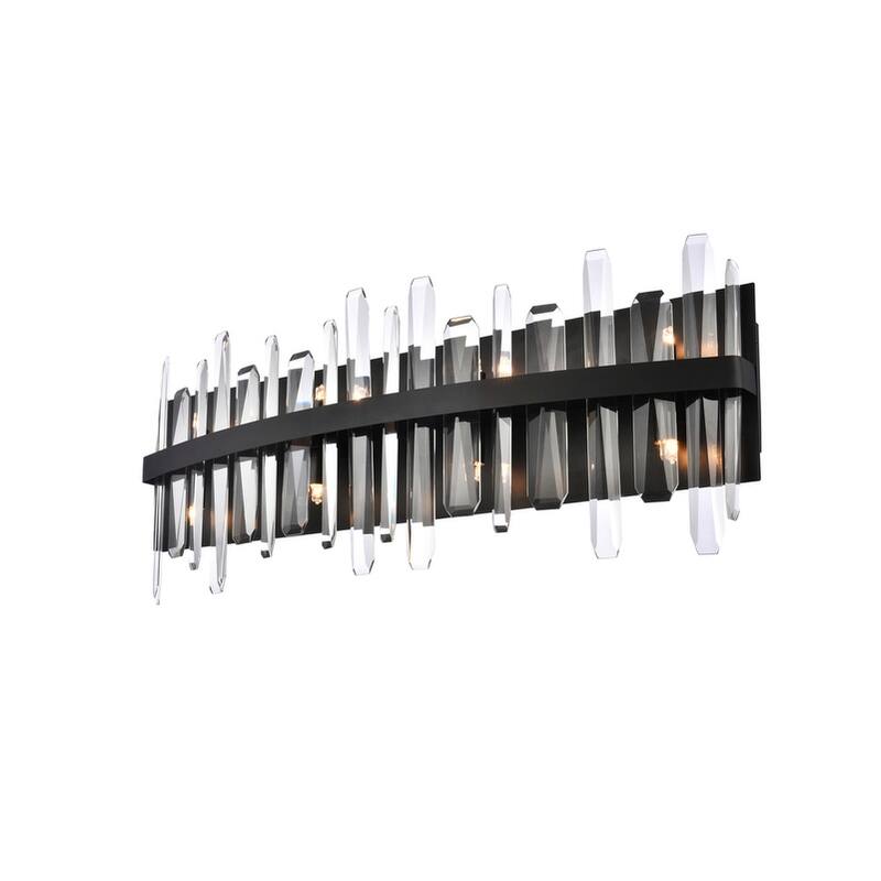 Indigo Home 30 inch crystal bath sconce