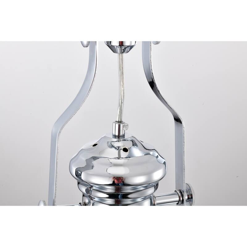 Didia 1-Light 13-Inch Chrome Dome Pendant