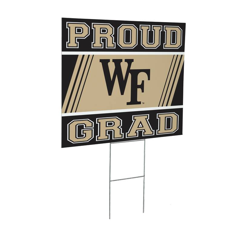 Wake Forest University 24" x 18" Graduation Coroplast Outdoor Yard Sign