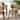 Sabit Bohemian Seagrass and Mahogany Wood Dining Chair
