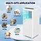 preview thumbnail 11 of 12, 8000 BTU Portable AC for Room, Dorm, Office with Drying, Fan, Sleep Mode, 2 Speeds, 24H Timer Function
