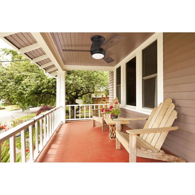 Westinghouse 7217800 Halley 44" 3 Blade Indoor LED Ceiling Fan with