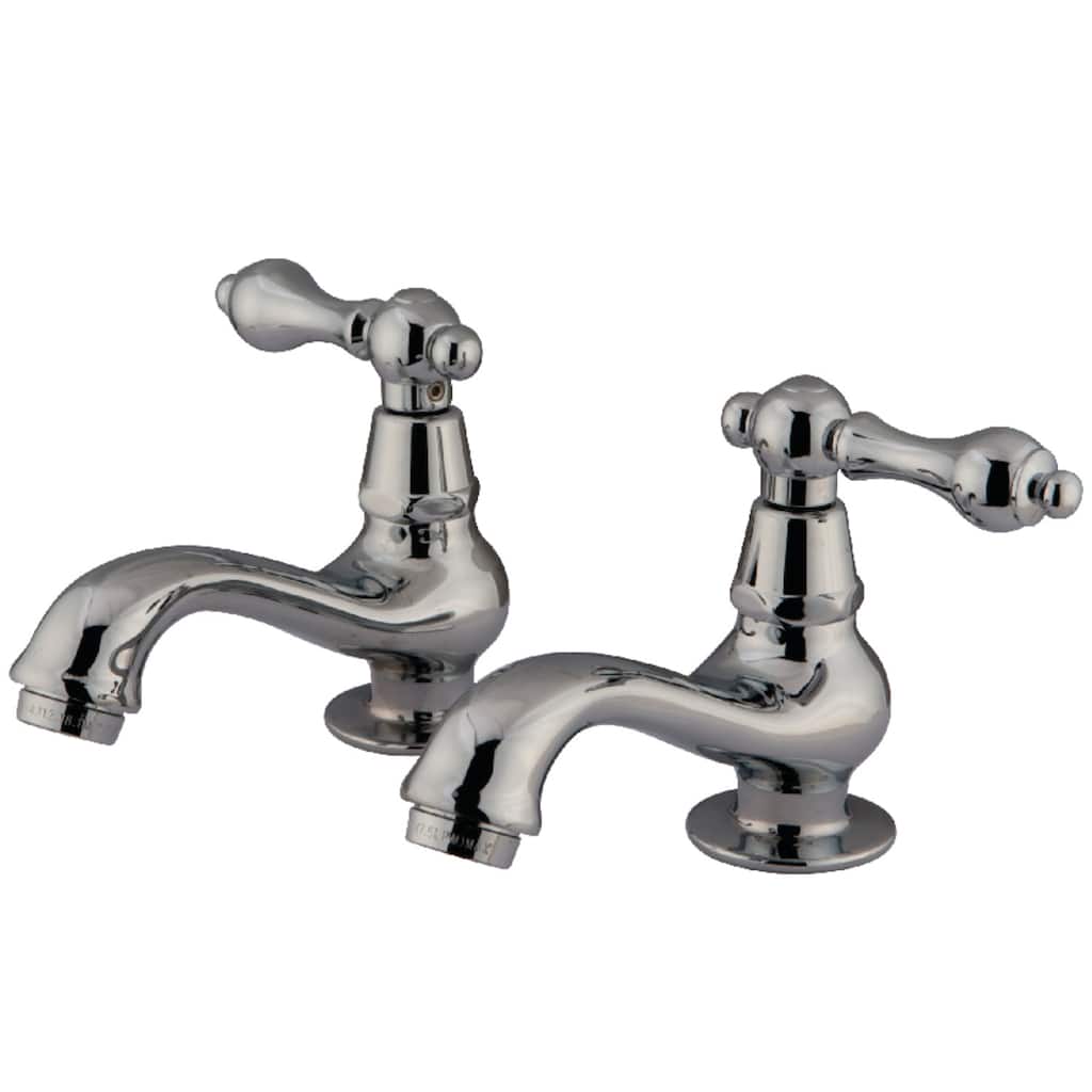 Kingston Brass Heritage Basin Faucet with Lever Handle