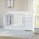 preview thumbnail 19 of 56, Storkcraft Portofino 4-in-1 Convertible Crib and Changer - Convenient Storage Solution, 3 Spacious Drawers and 3 Open Shelves