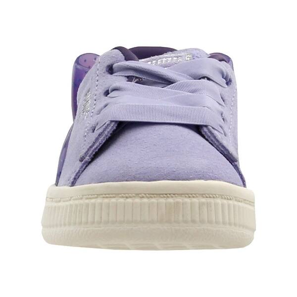 Shop Puma Girls Suede Bow Jelly Ac Infant Casual Shoes Overstock