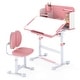 preview thumbnail 30 of 28, Costway Kid’s Study Desk & Chair Set with Tilt Desktop, Pen Holder & - See Details
