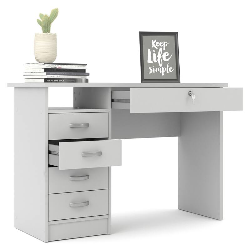 Porch & Den Skylar 5-drawer Desk