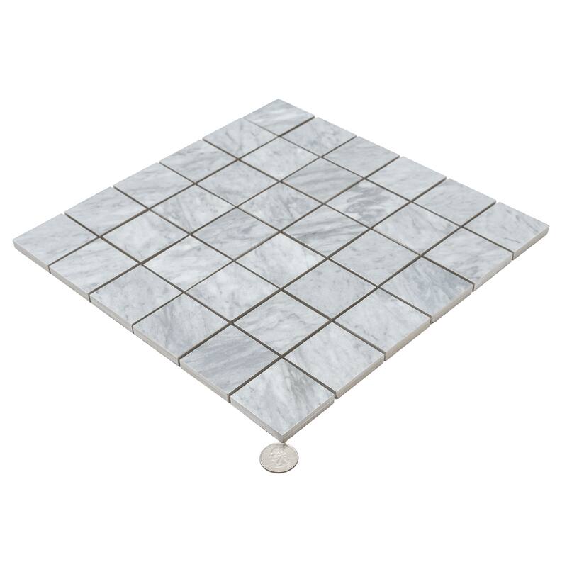 Regalia 12x12 in. Matte Gres Porcelain Uniform Square Mosaic Wall and Floor Tile (5.82 sq ft/case, 6-Pack)
