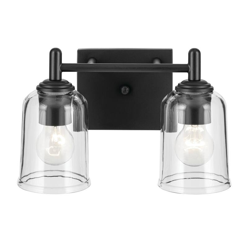 Kichler Lighting Shailene Bathroom Vanity Light with Clear Glass