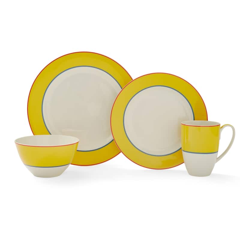 Kit Kemp for Spode Calypso Set of 4 17 Ounce Mugs