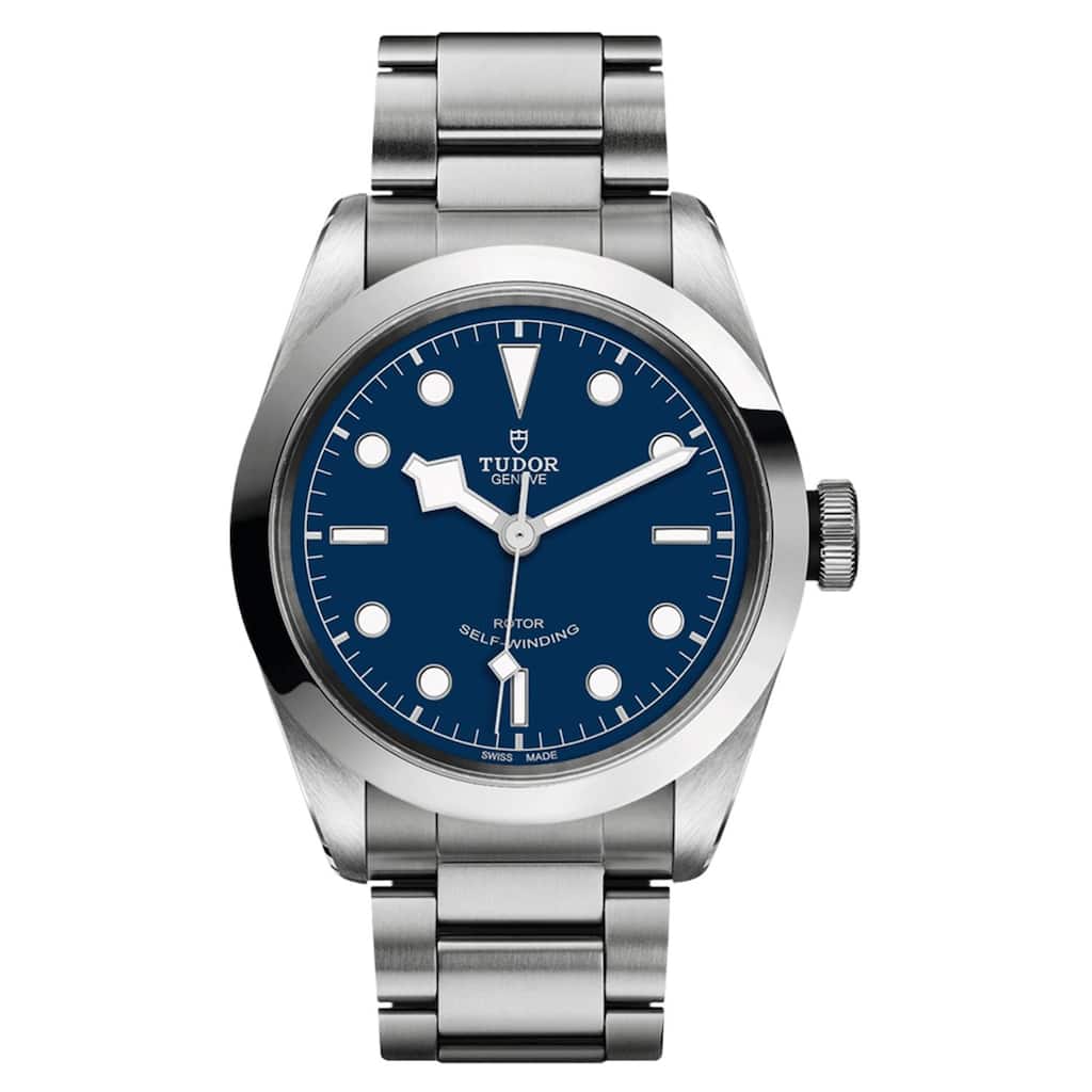 Tudor Men's Black Bay Blue Dial Watch - M79540-0004 - One Size