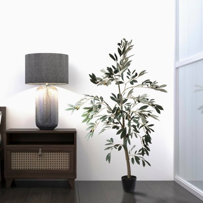 Vickerman 4' Artificial Potted Olive Tree. Bed Bath & Beyond 37057594