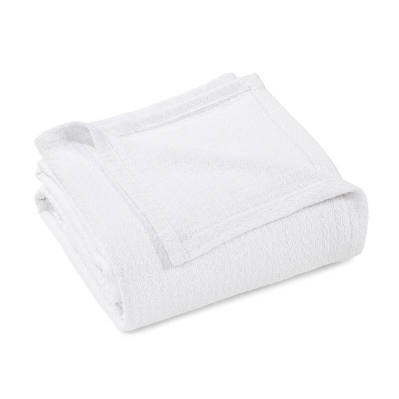 Superior Waffle Weave Honeycomb Knit Soft Cotton Blanket