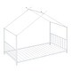 preview thumbnail 19 of 28, Twin Size Metal House Platform Bed with Legs