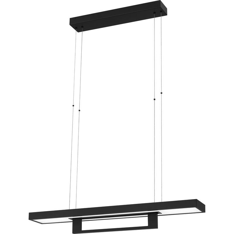 Sylvanus Integrated LED Matte Black Island Light - Matte Black