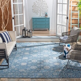 SAFAVIEH Courtyard Claris Transitional Indoor/Outdoor Rug - Bed Bath ...