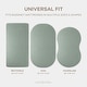 preview thumbnail 18 of 24, Muslin Bassinet Sheet, 2-Pack 100% Soft Cotton by Comfy Cubs