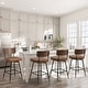 preview thumbnail 86 of 136, 26"/29" Faux Leather Swivel Counter/Bar Stools Set of 2/3