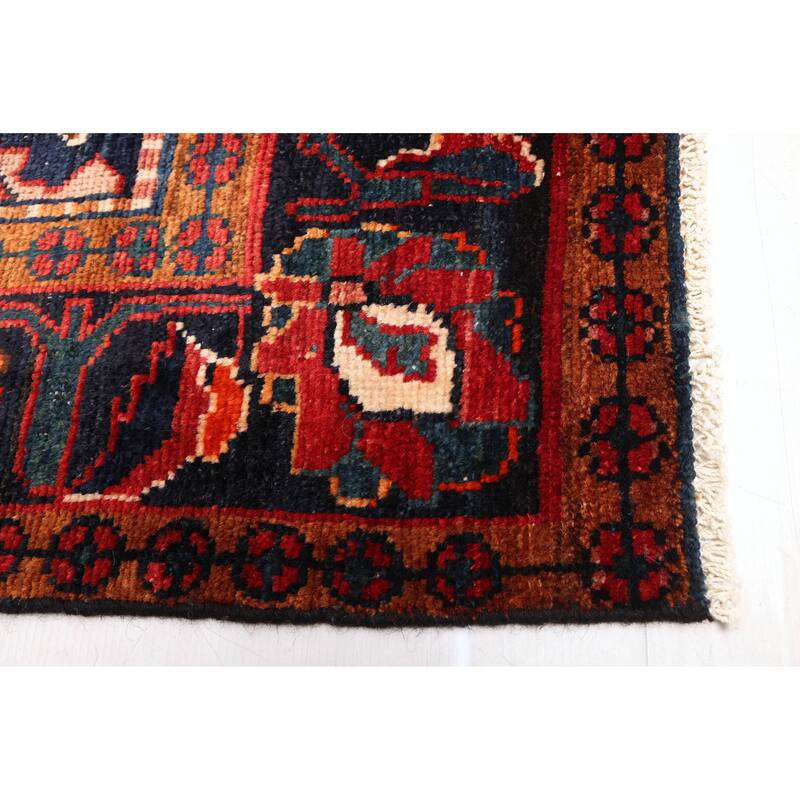 ECARPETGALLERY Hand-knotted Anatolian Vintage Red Wool Rug - 4'5 x 7'8