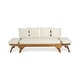 preview thumbnail 3 of 33, Serene Acacia Expandable Daybed by Christopher Knight Home