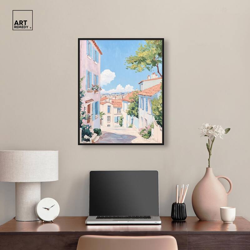 Cobblestone Dreams Canvas by Art Remedy