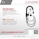 preview thumbnail 7 of 49, STYLISH Kitchen Sink Faucet Single Handle Pull Down Dual Mode in Stainless Steel - Faucet Height: 14 1/8" | Spout Height: 6 3/4"