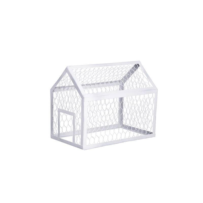 Provence Greenhouse Set of 2 Figurine - 12" x 8" x 12", 10" x 6" x 8"