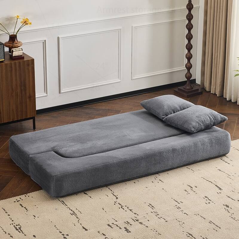Versatile Transformable Sofa with Ottoman Stools for Compact Spaces