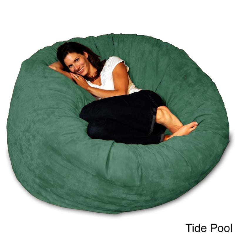 Bean Bag Chair 5-foot Memory Foam Removable Cover Bean Bags