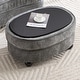 preview thumbnail 1 of 8, 40.2" Modern Chenille Accent Chair,Comfy Reading Chair with Storage Ottoman Ottoman - Grey