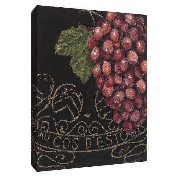 PTM Images 9-154508 PTM Canvas Collection 10" x 8" - "Chateau Nouveau Element VII" Giclee Fruits & Vegetables Textual Art Print